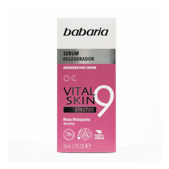 Babaria Sérum 9 Efectos Vital Skin Rosa Mosqueta 50ml