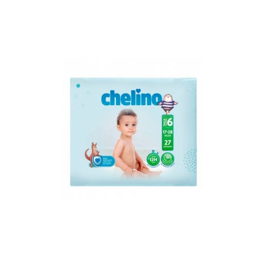 Chelino Love Diapers Size 6 17-28 Kg 27 Units