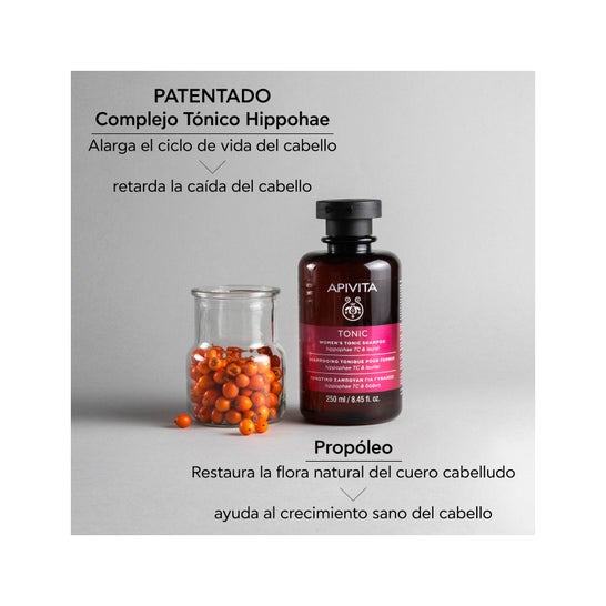 Apivita Champú Tonificante Caída Femenina 250 ml
