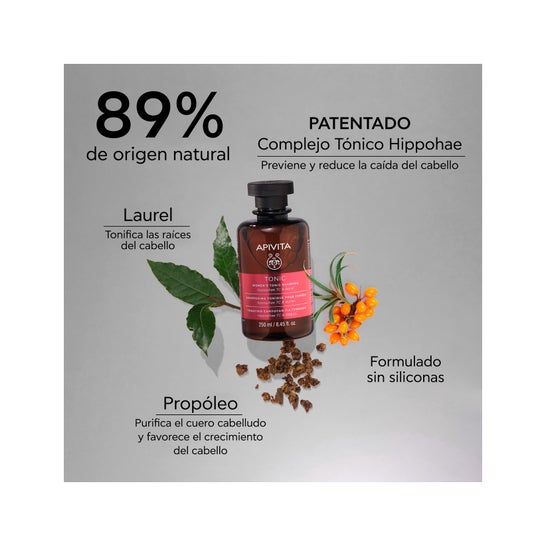 Apivita Champú Tonificante Caída Femenina 250 ml