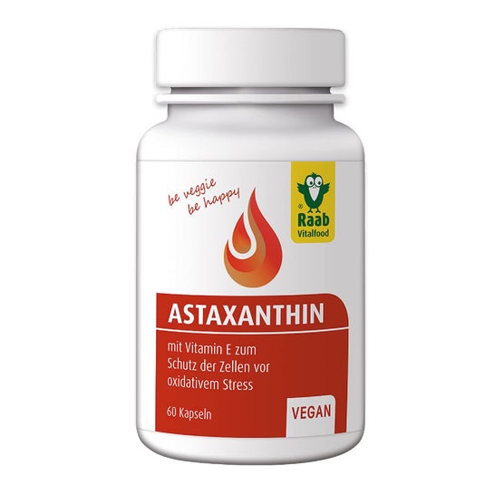 Raab Vitalfood Alge Astaxantina 60kapseln