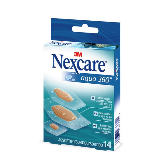 Nexcare® Aqua 360º klæbestrimler sortiment 14