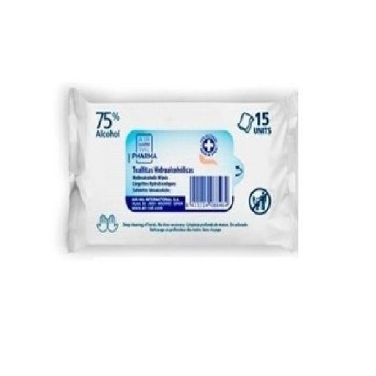 Air-Val Hydroalcoholic Wipes 15 pcs