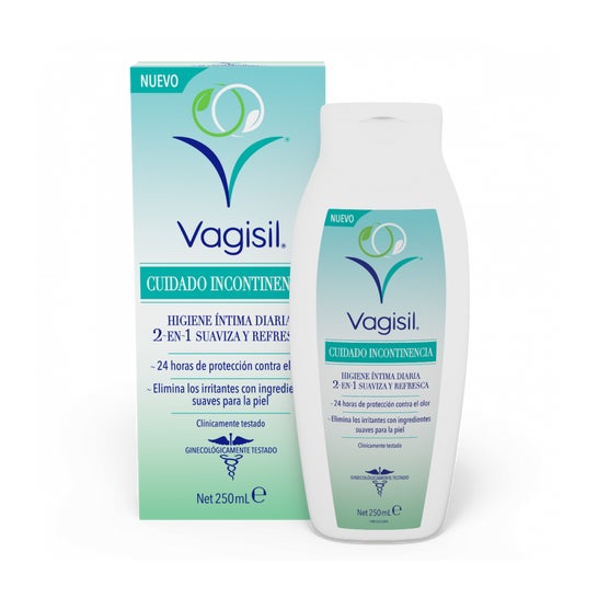 Vagisil Incontinence Care Intimate Hygiene 2-in-1 Soothes and Refreshes 250ml