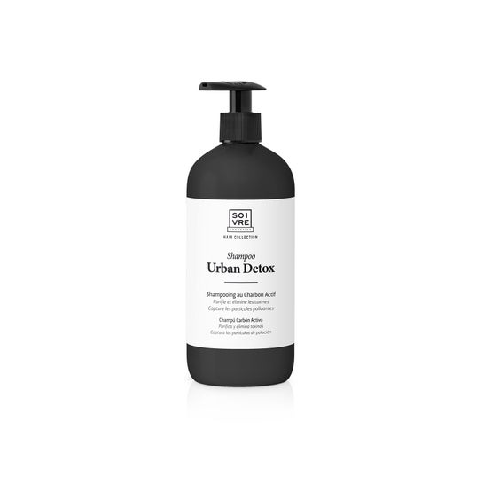 Soivre shampoo Stedelijke Detox Actieve Koolstof 500 ml