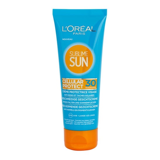 L'Oréal Sublime Sun Cellular Protect SPF30 Crema Facial 75ml