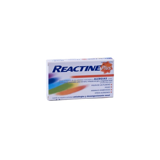 Reactine Plus 14compr