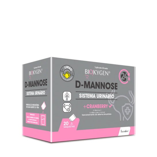 Biokygen D-Mannose +Cranberry 20 Saquetas