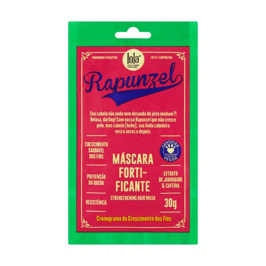 Lola Cosmetics Rapunzel Máscara Fortificante 30g Lola Cosmetics Rapunzel Máscara Fortificante 30g
