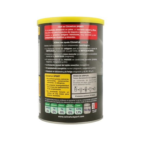 Colnatur® Sport Colágeno Natural Sabor Limón 360gr