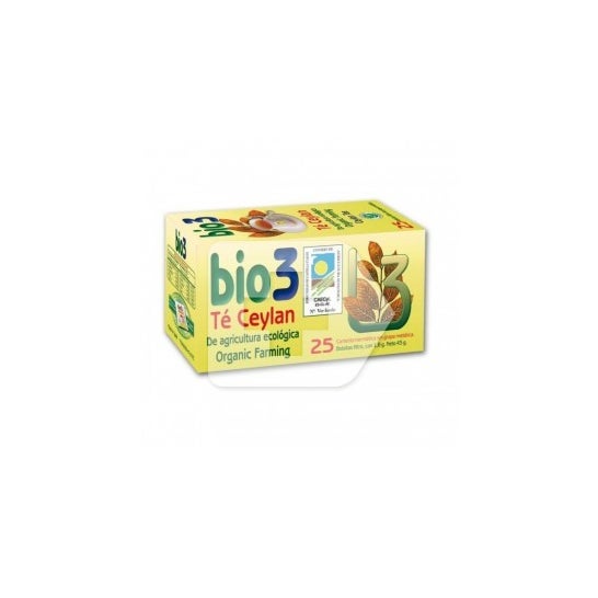 Bio3 Té Ceylan Ecológico 25 uds