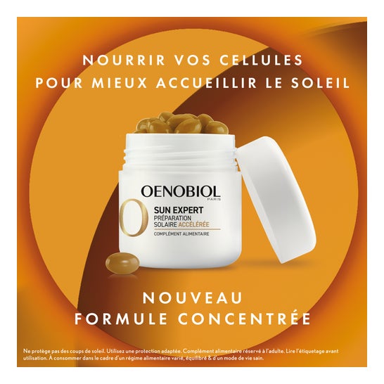 Oenobiol Sun Expert Preparación Solar Acelerada 15caps