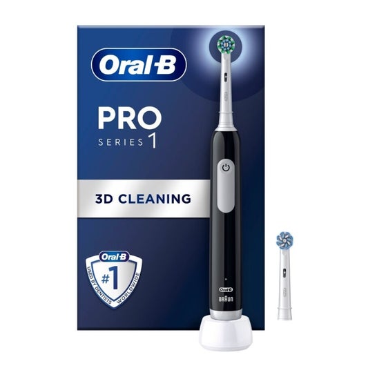 Oral-B Pack Pro Series 1 Cepillo Dental Negro + Recarga