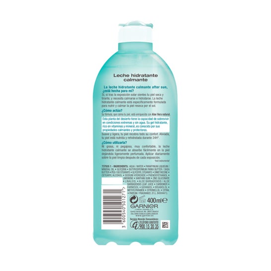Garnier Delial After Sun Hidratante Aloe Vera 400 ml