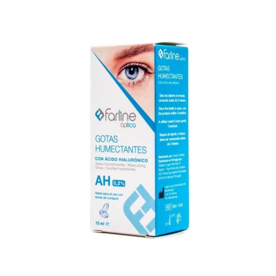 Farline Gotas Humectantes con Ácido Hialurónico 0,2% 15 ml