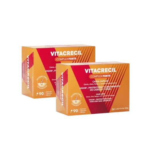 Vitacrecil Complex Forte Duplo 2x90 cápsulas