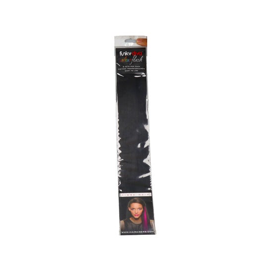 Funky Diva Extensions Color Flash Black Flash 1ud