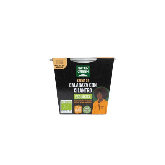 Naturgreen Crema Ecológica De Calabaza Y Cilantro 310 G