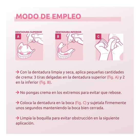 Care+ Crema Adhesiva para Dentaduras Postizas 75g