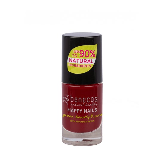 Benecos Cosmetic Nail Polish Cherry Red 5ml