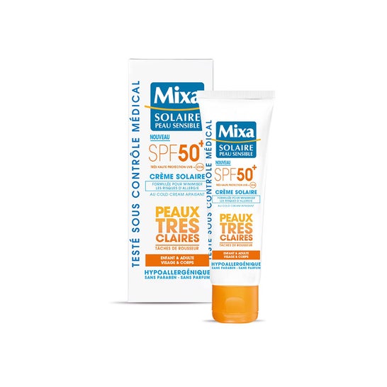 Mixa Sun Milk Sehr helle Haut Spf50+ 200ml