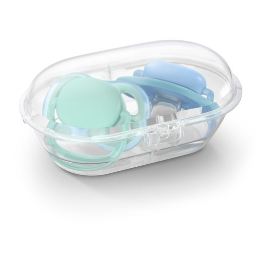 Avent Pack Chupetes Ultra Air Azul y Verde 6-18m 2uds