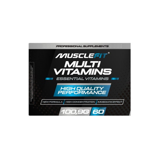 MuscleFit Multivitaminas 60 cápsulas