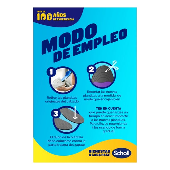 Scholl In-Balance Fascitis Plantar Talla S 1par