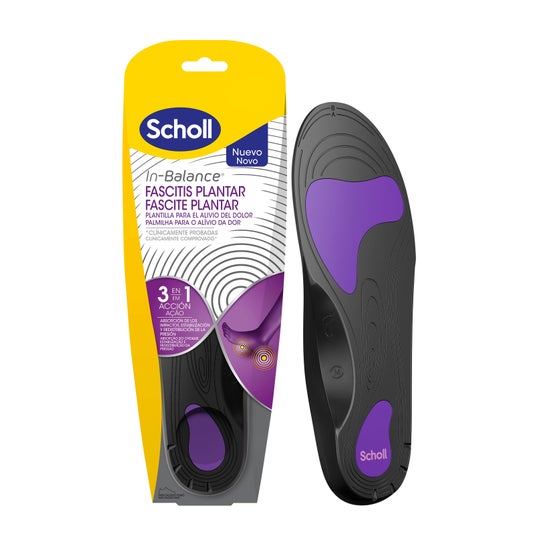 Scholl In-Balance Plantillas Antidolor S 37-39,5 1 Par