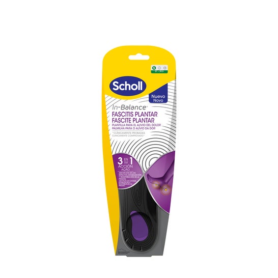 Scholl In-Balance Plantillas Antidolor S 37-39,5 1 Par