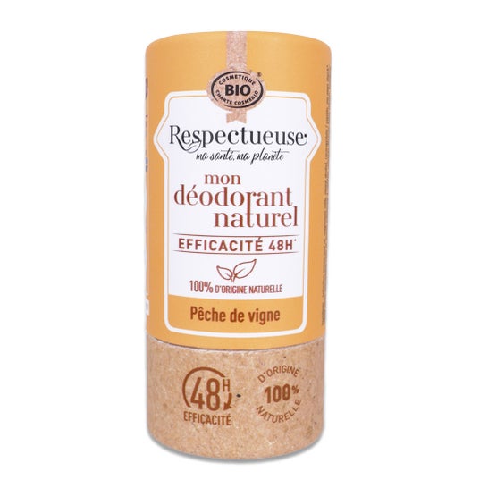Respectueuse Desodorante Sólido Vid Melocotón 50 g
