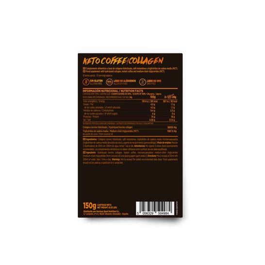 HSN Keto Café Instantáneo + Colágeno 150g