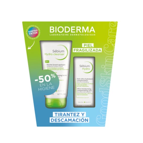 Bioderma Sebium Hydra Crema 40 ml + Sebium Hydra Cleanser 200 ml