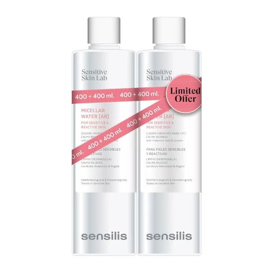 Sensilis Micellar Water for Sensitive Skin 2x400ml Sensilis Micellar Water for Sensitive Skin 2x400ml