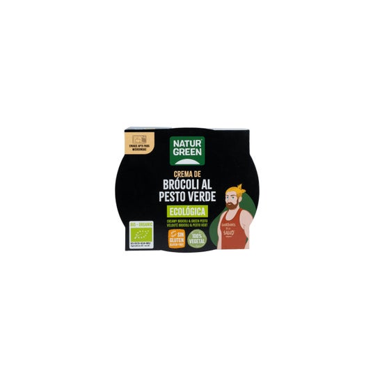 Naturgreen Crema Ecológica de Brócoli Al Pesto Verde 310 g