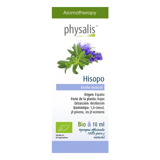 Physalis Hisopo Aceite Esencial Bio 10ml