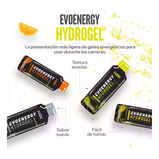 HSN Evoenergy Hydrogel Sin Cafeína Sin Sabor 70 ml