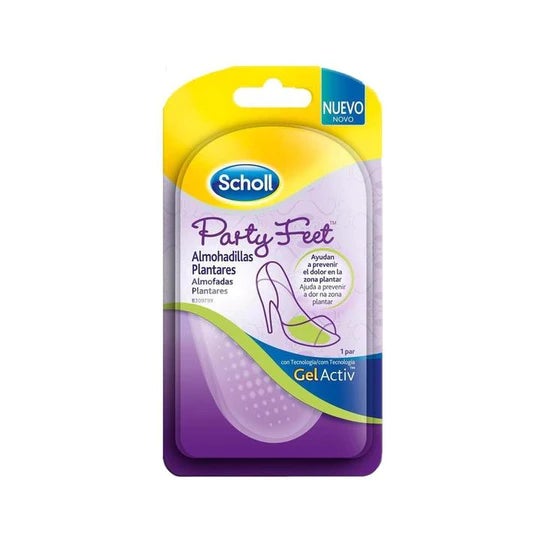 Scholl Party Feet Support Plantar Pad With Gelac Technology