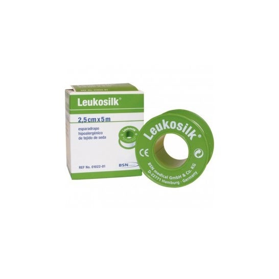 Leukosilk esparadrapo hipoalérgico 1 ud
