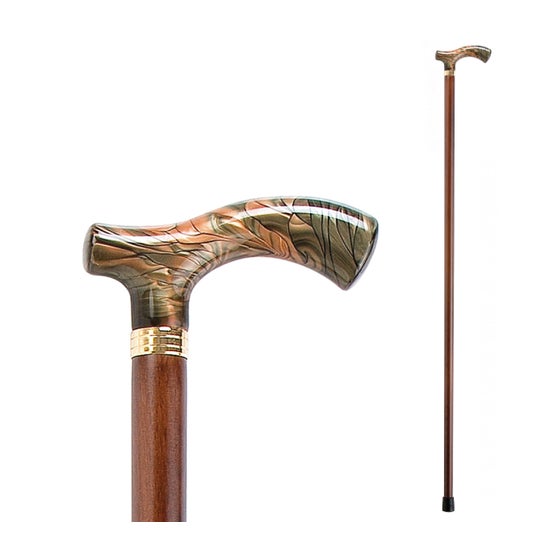 Cavip di Flexor Walking Stick bastone di legno 453 1pc