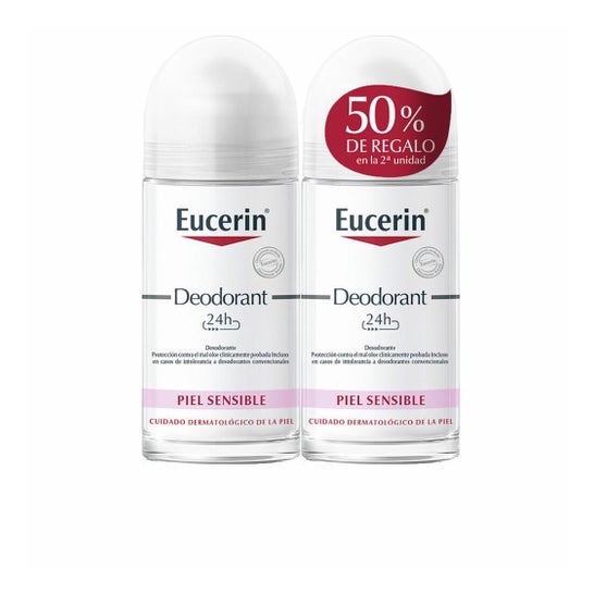 Complacer preocuparse arrepentirse Eucerin® Desodorante Anti-transpirante 48h 2x50ml | PromoFarma