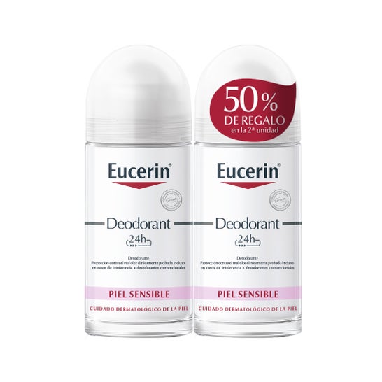 Skóra wrażliwa dezodorant Eucerin 50 ml + 50 ml