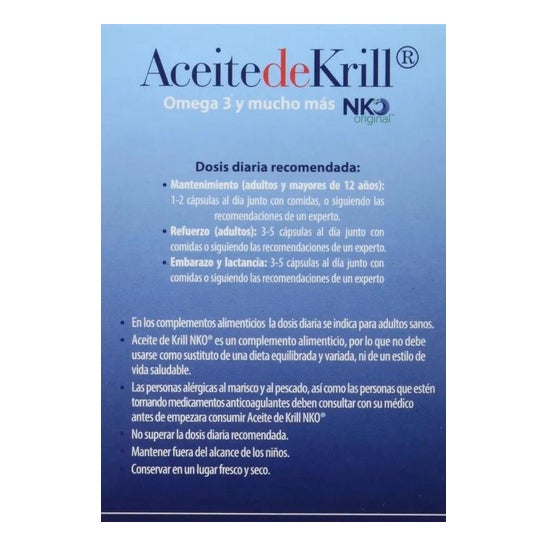 Nko Krill Öl 120 Perlen Nko Krill Öl 120 Perlen