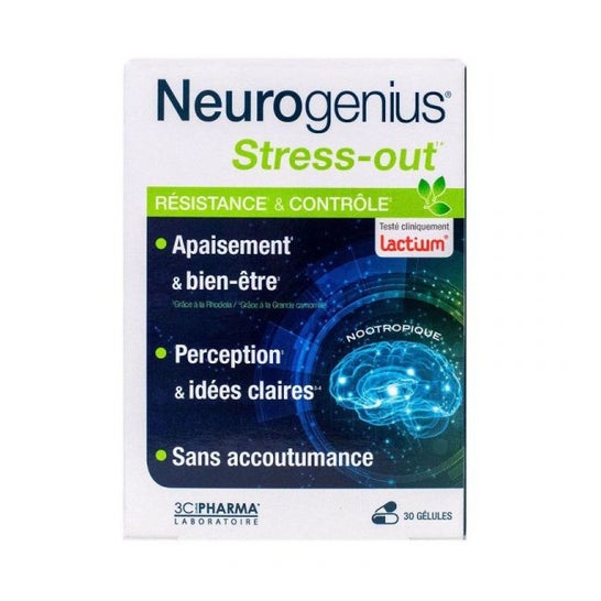 Neurogenius Stress -Out Weerstand & Beheersing 30caps