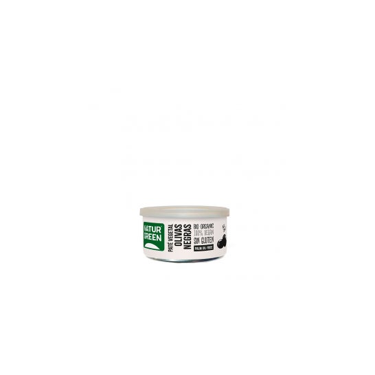 Naturgreen organic black olive pâté 125g