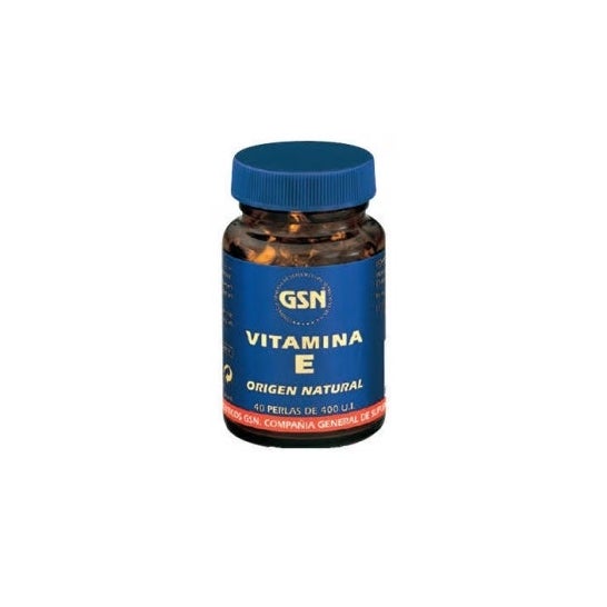 Gsn Vitamina E Natural 40perlas