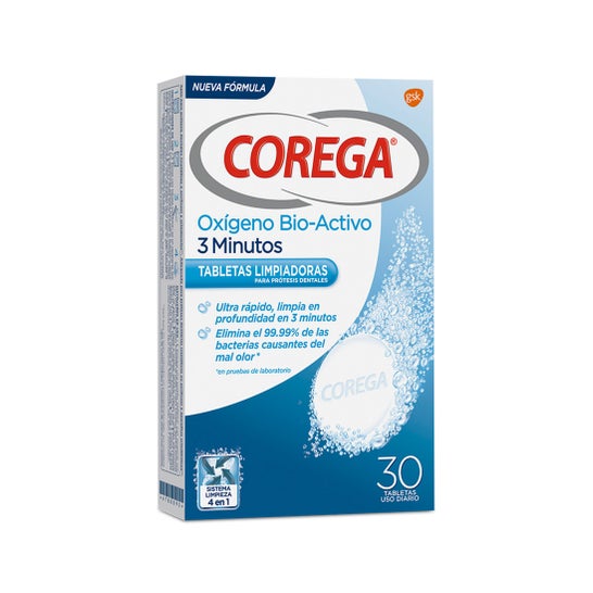 Corega® Bio-Active Oxygen 30 bruistabletten