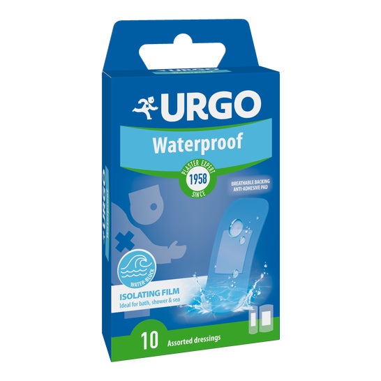 Urgo Wasserdichtes Benzalkoniumchlorid Aposit-Sortiment 10 Streifen