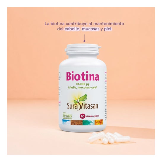 Sura Vitasan Biotina 60 caps