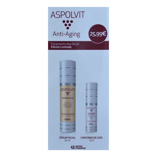 Aspolvit Pack Serum Facial Antioxidante + Contorno Ojos